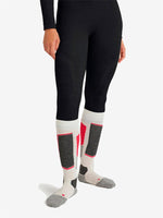 3/4 Wool Tech Skiunderbukser - Dame - Sort