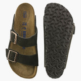 Arizona Ruskindssandaler - Unisex -Mocca - Smal
