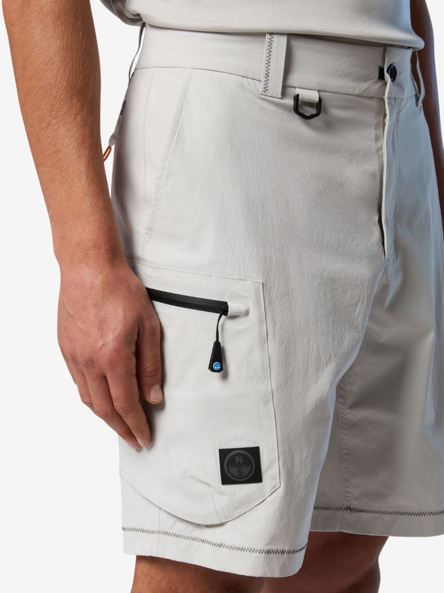 Hybrid deck shorts - Mænd - Vapor Grey - Gumpel & Co