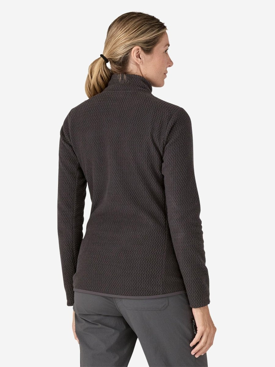 R1 Air Zip Neck Midlayer - Dame - Sort - Gumpel & Co