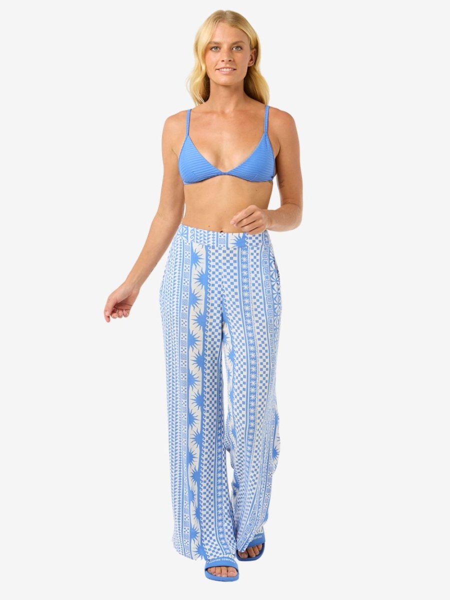 San Carlos Beach Pant - Dame - Blue - Gumpel & Co