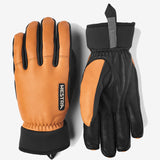 Army Leather Wool Terry 5-finger - Herre - Cork