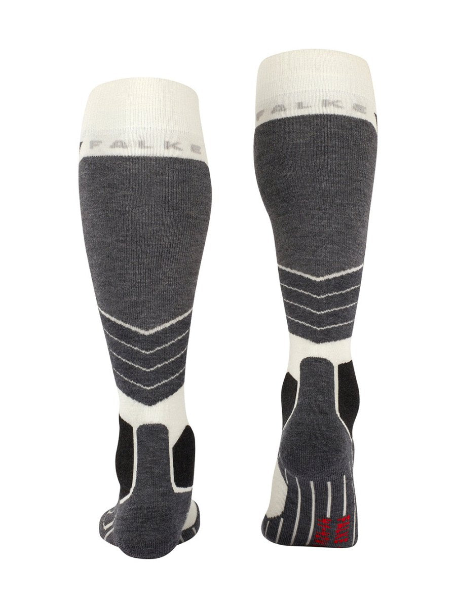 SK2 Intermediate Merinould Skisokker - Dame - Off White - Gumpel & Co