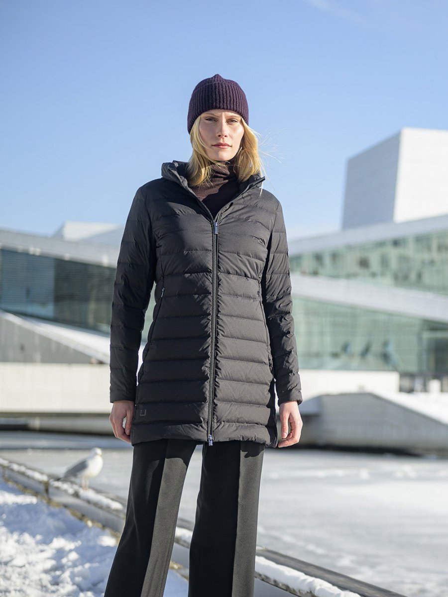 Ion Dunjakke - Dame - Sort - Gumpel & Co