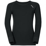 Kid's Warm Skiundertrøje - Børn - Black