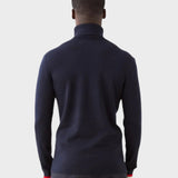 Freebird Turtleneck - Men - Navy Blue