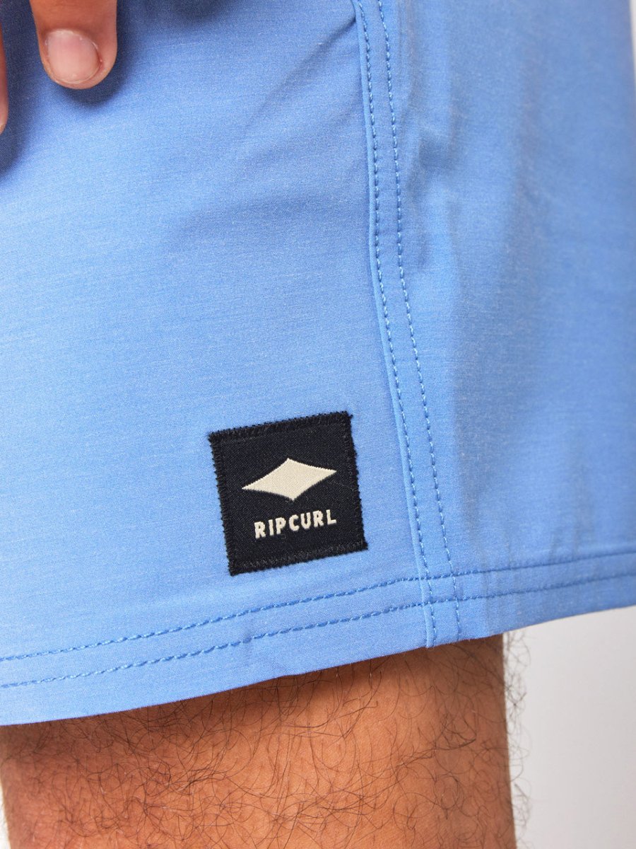 Men's Mirage Retro Golden Hour 16Inch Badebukser - Herre - Blue Yonder - Gumpel & Co