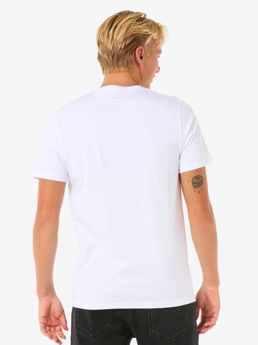 Wettie Icon Tee - Herre - Optical White - Gumpel & Co