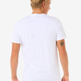 Wettie Icon Tee - Herre - Optical White