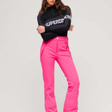 Women's Softshell Slim Skibukser - Dame - Hyper Magenta Pink