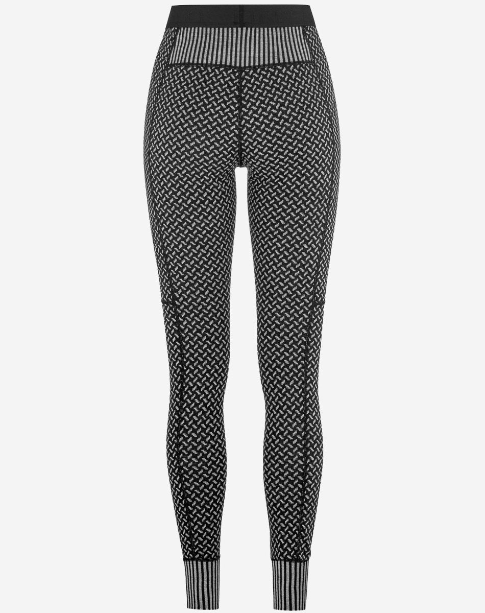 Women's Smekker 100% Merino Skiunderbukser - Dame - Black - Gumpel & Co