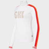 Lucia Long Sleeve Strik - Womens - White