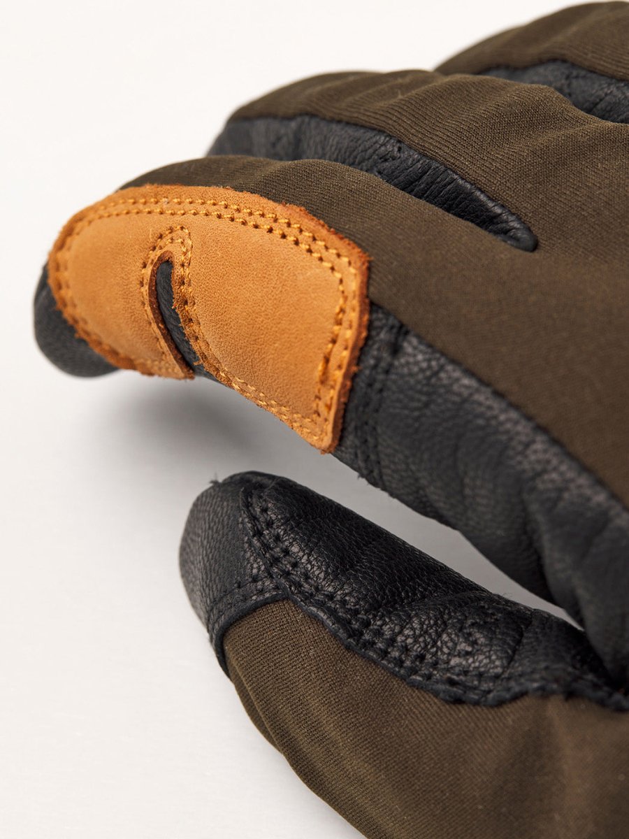 Ergo Grip Active Wool Terry 5 - F Handsker - Herre - Dark Forest/Black - Gumpel & Co