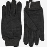 Merino ulds inderhandske - unisex - charcoal