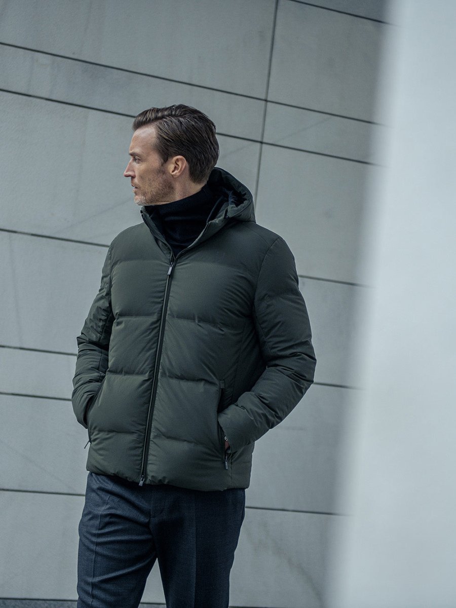 Bolt XP Dunjakke - Herre - Night Olive - Gumpel & Co