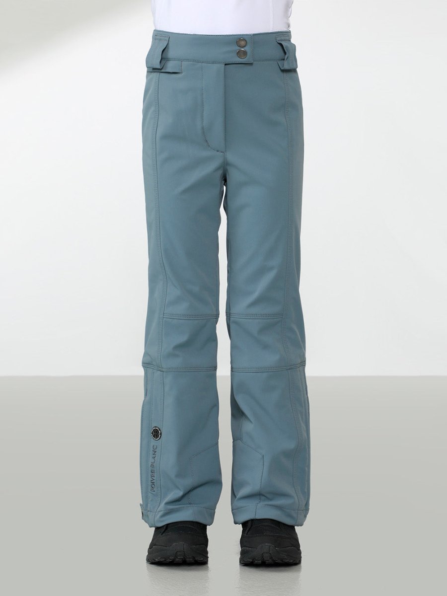 Girl's Tradi Stretch Skibukser - Piger - Black - Gumpel & Co