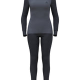 Women's Active Warm Eco Skiundertøjssæt - Dame - India Ink/Folkstone Gray