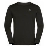 Men's Natural Merinould Base Layer Skiundertrøje - Herre - Black