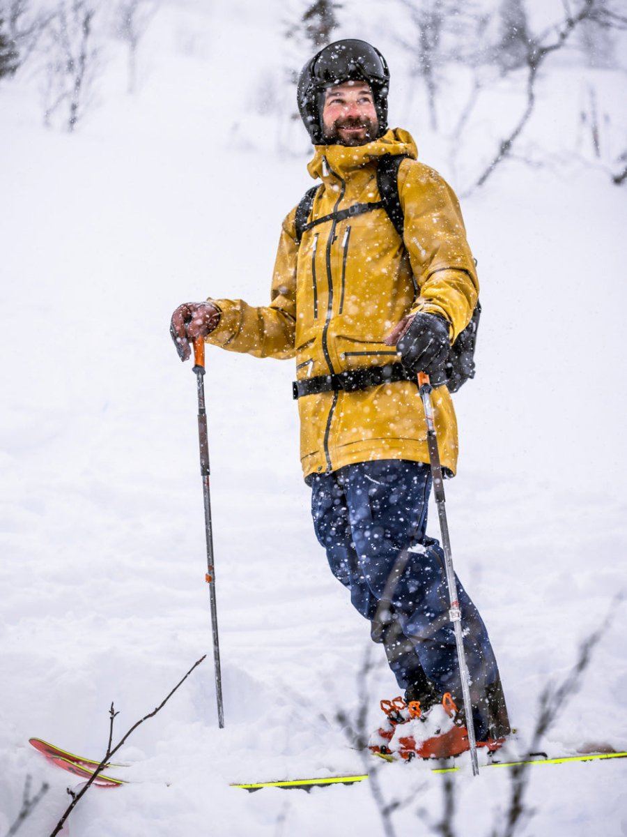 Fall Line 5 - finger Skihandsker - Unisex - Black/Black - Gumpel & Co