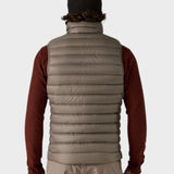 Down Sweater Vest - Mens - Marlow Brown