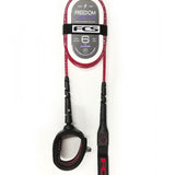 6' Freedom Helix All Round Leash - Fire Red