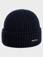 Merino Beanie  - Unisex - Navy
