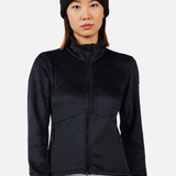 Diretta Fleece Midlayer m/lynlås - Dame - Black