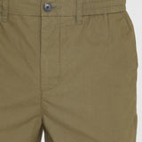 Men's Fig Loose Poplin Shorts - Herre - Burned Olive