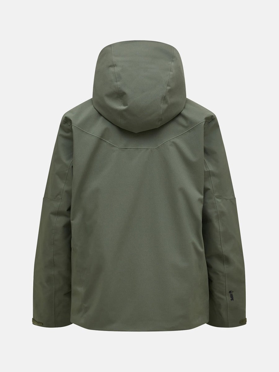 Maroon Insulated 2L Skijakke - Herre - Grøn - Gumpel & Co