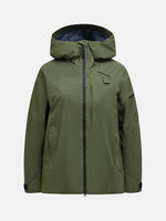 Alpine Insulate Skijakke GORETEX - Dame - Grøn