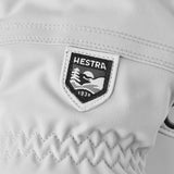 Female Heli 5-finger Skihandsker - Dame - Pale Grey/Off White