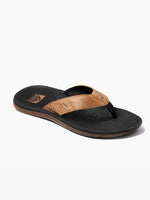 Men's Santa Ana Leather Klipklapper - Black And Tan