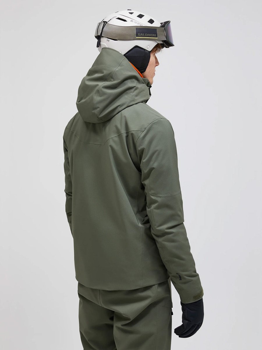 Maroon Insulated 2L Skijakke - Herre - Grøn - Gumpel & Co