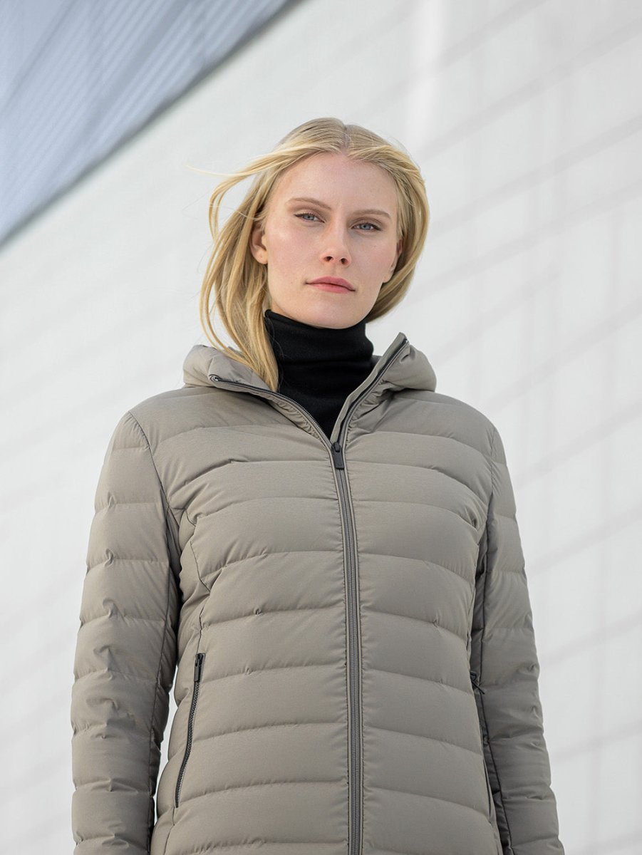 Ion Dunjakke - Dame - Dark Sand - Gumpel & Co