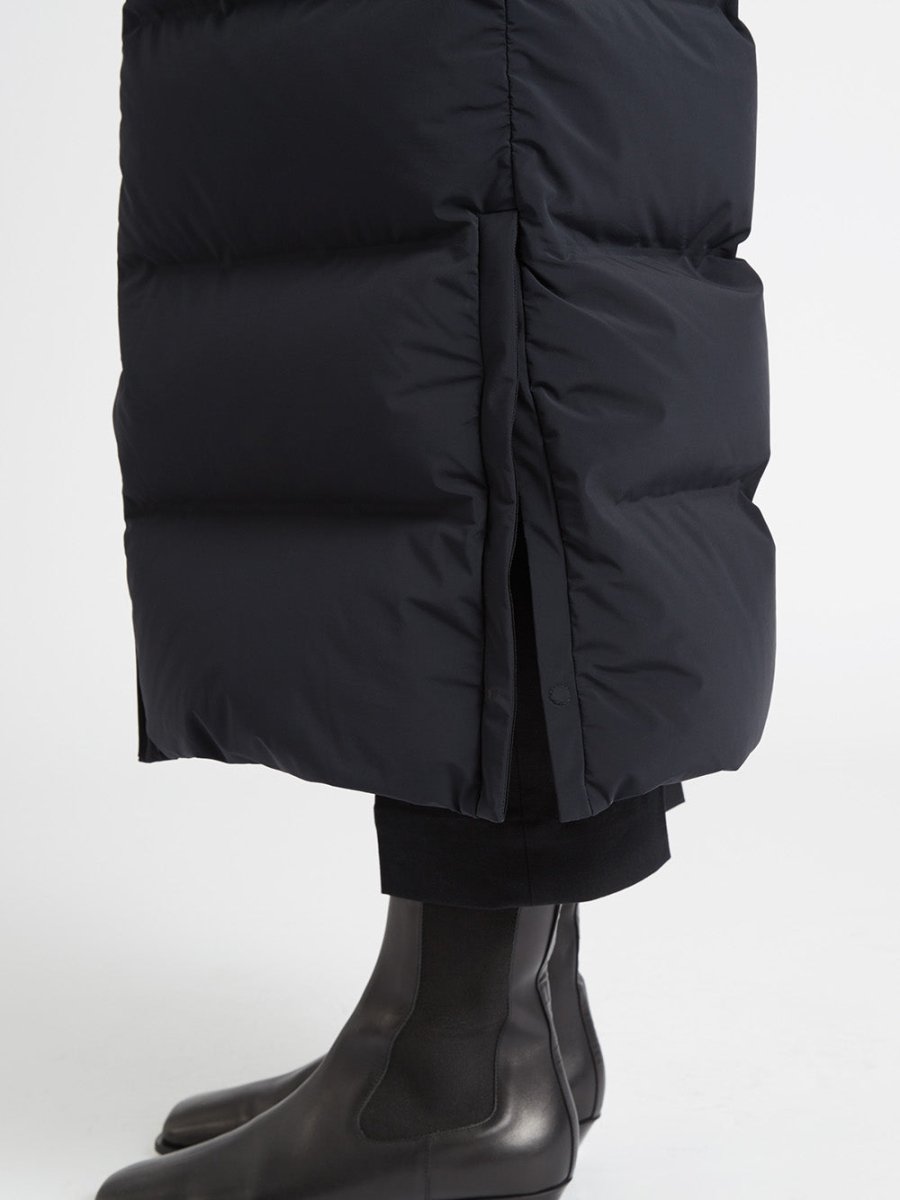 Infinity Dunfrakke - Dame - Sort - Gumpel & Co