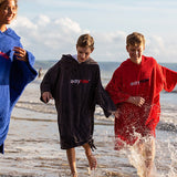 Frotté Badeponcho | Børn | Royal Blue