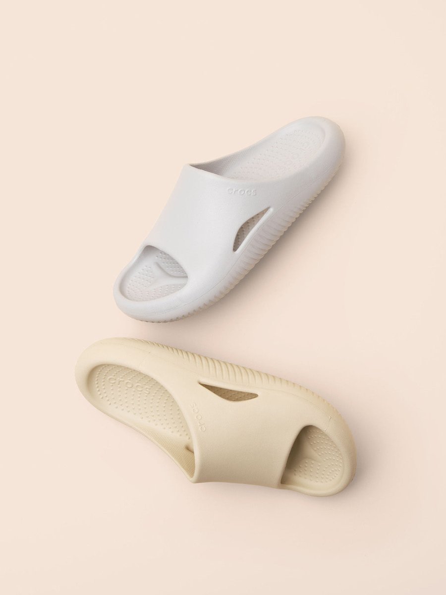 Mellow Recovery Slide - Unisex - Bone - Gumpel & Co