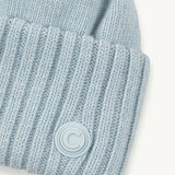 Cashmere and Wool Blend Strikhue - Spa (lyseblå)