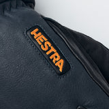 Army Leather Wool Terry 5-finger - Herre - Grey