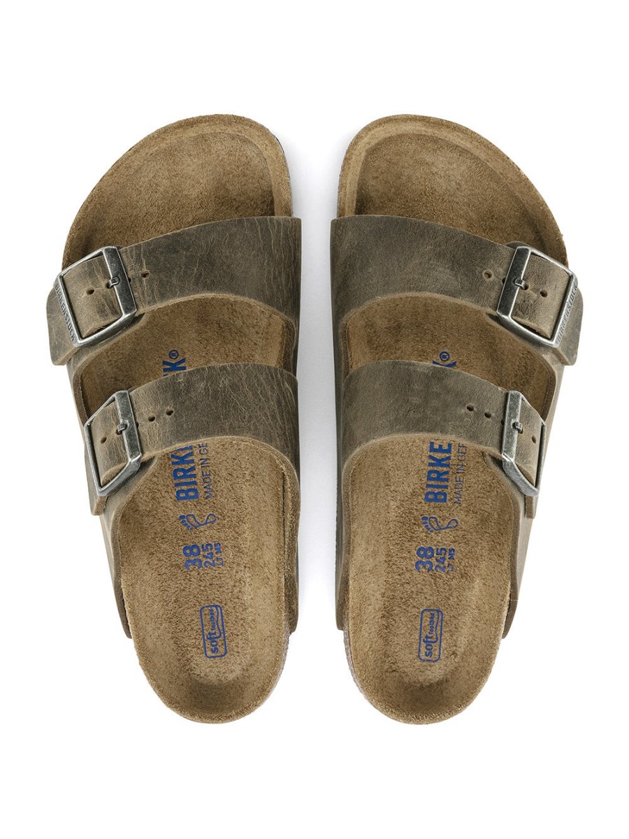 Arizona Nubuklæder Sandaler - Unisex - Faded Khaki - Normal - Gumpel & Co