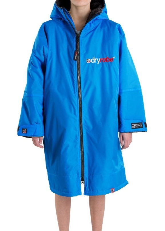 Kid's Advance Long Sleeve Surf Poncho | Børn | Cobalt Blue - Gumpel & Co