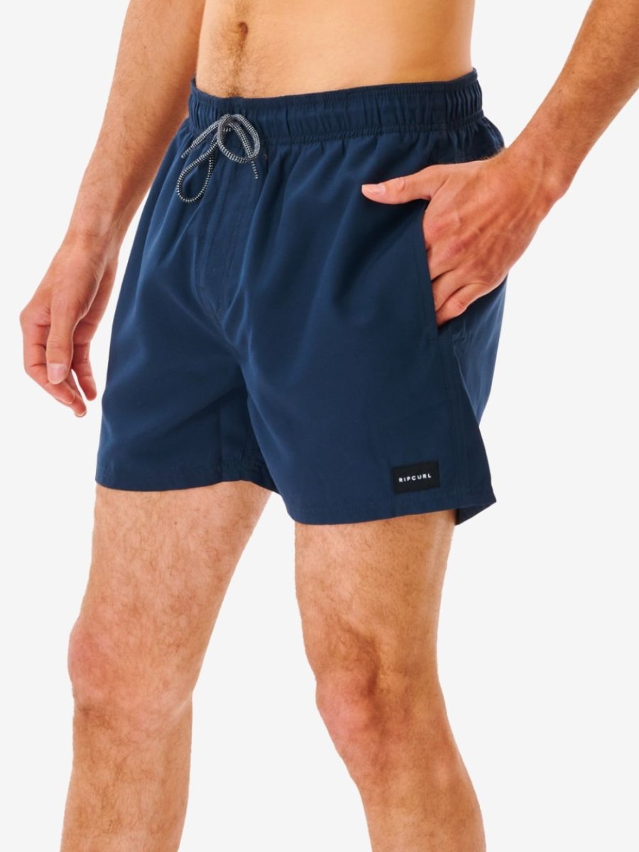 Offset Volley 15 Boardshort - Herre - Navy - Gumpel & Co