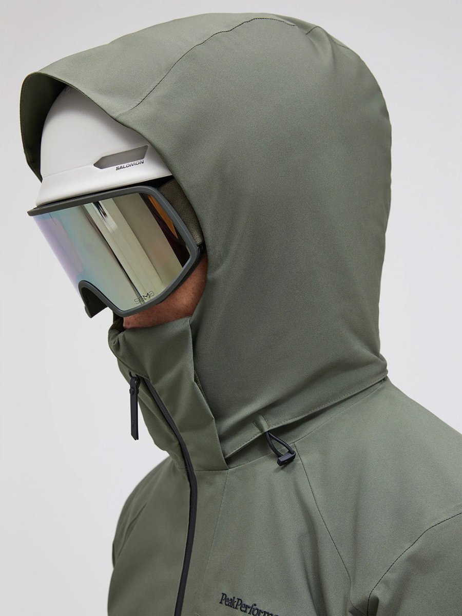 Maroon Insulated 2L Skijakke - Herre - Sort - Gumpel & Co