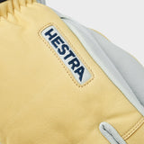 Army Leather Wool Terry 5-finger - Herre - Natural Yellow