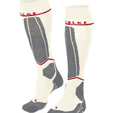 SK4 Advanced Compression Merinould Skisokker - Dame - Off White