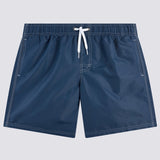 Men's Iconic Stretch Waist Mid-Length Badeshorts - Herre - Navy