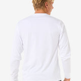 Icons Of Surf Long Sleeve UV Tee - Herre - White