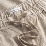 Men's Fig Loose Hør Pants - Herre - Light Feather Gray