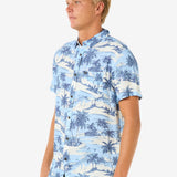 Dreamer Barrel Killa Short Sleeve Shirt - Herre - Sky Blue