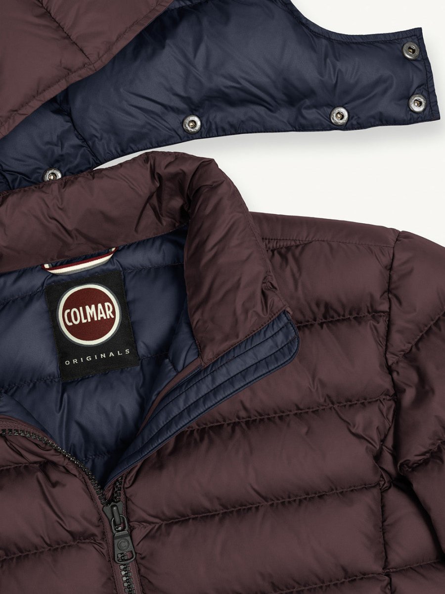 Men's Sporty Dunjakke m. Hætte - Herre - Chokolate - Gumpel & Co